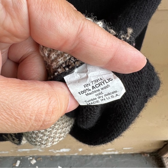 Alfred Dunner Vintage Paisley Cardigan Sweater - Size L - Boho Y2K - Picture 6 of 8